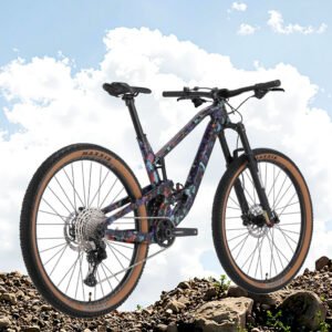 Downhill Mountain Bike Full Suspension 12 Speed Carbon Fiber 29